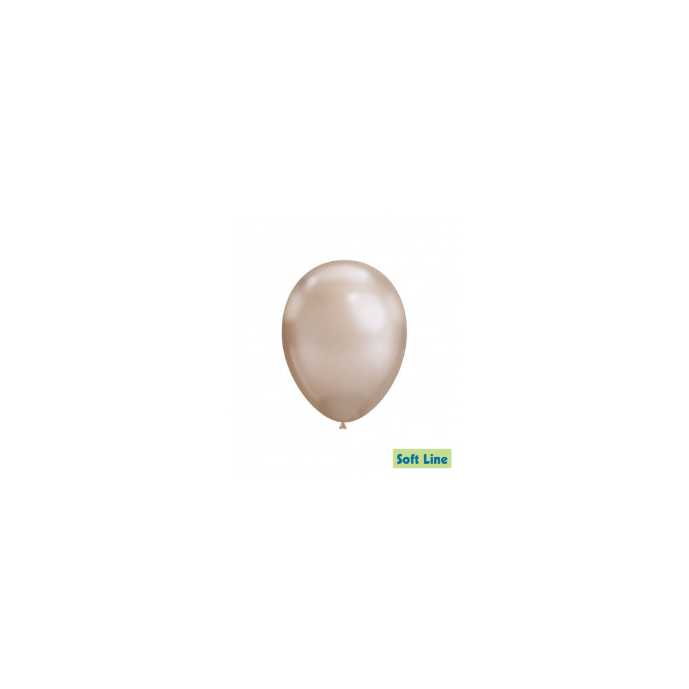Palloncini Soft Line Chrome 12" - 30cm Champagne 119 50pz Rocca Fun Factory Palloncini Soft Line Chrome 12" - 30cm Champagne 119 50pz Rocca Fun Factory