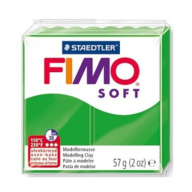 Fimo Verde Tropicale Soft da 57 gr Tropical Green numero 53 pasta fimo air bestclay