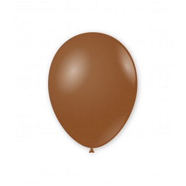 Palloncini pastello 12" - 30cm Marrone Moka 83 Rocca Fun Factory