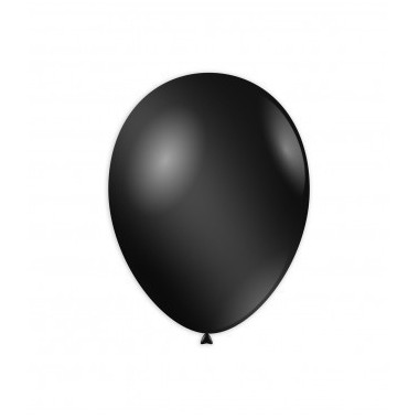 Palloncini metallizzati 12" - 30 cm Nero 79 Rocca Fun Factory