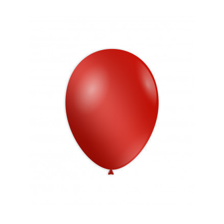 Palloncini metallizzati 12" - 30 cm Rosso Scuro 63 Rocca Fun Factory