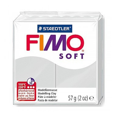 Fimo Grigio Delfino Soft da 57 gr Dolphin Grey numero 80