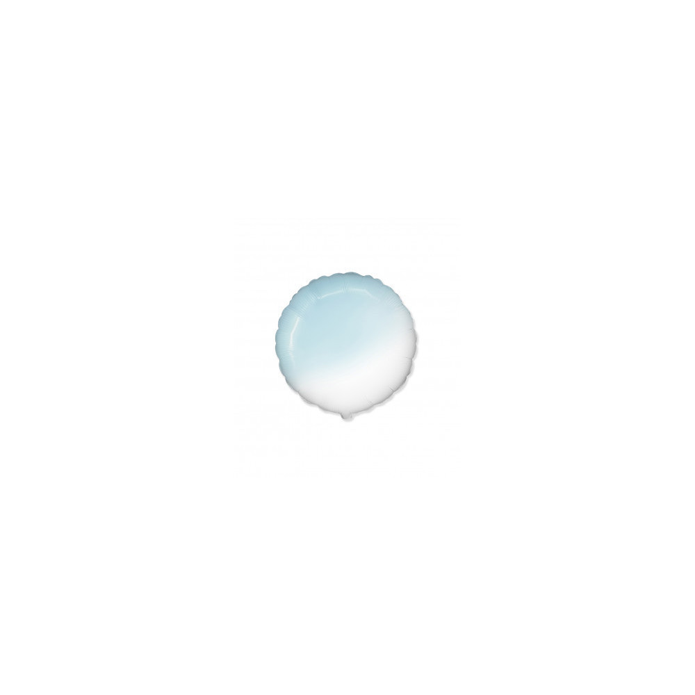 Pallone Mylar Tondo Celeste Baby Sfumato 18 pollici 1 pezzo personalizzabili Rocca Fun Factory Pallone Mylar Tondo Celeste Baby Sfumato 18 pollici 1 pezzo personalizzabili Rocca Fun Factory