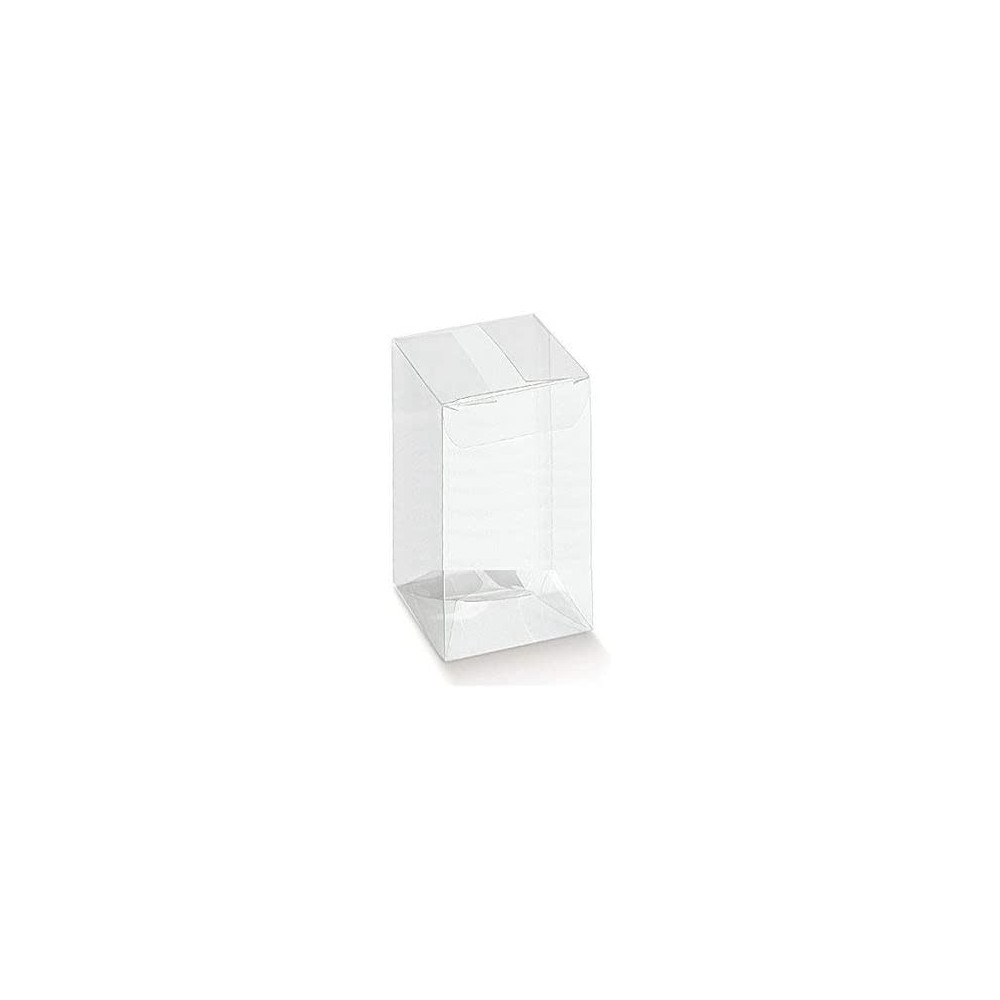 Scatola Pvc trasparente 5x12,5x5 cm per bomboniere portaconfetti vendita online Scatola Pvc trasparente 5x12,5x5 cm per bomboniere portaconfetti vendita online