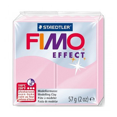 Fimo Rosa chiaro pastello Effect da 57 gr pastel colour light pink numero 205