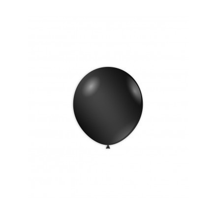 Palloncini in lattice metallizzati 5" - 13 cm Nero 79 Rocca Fun Factory