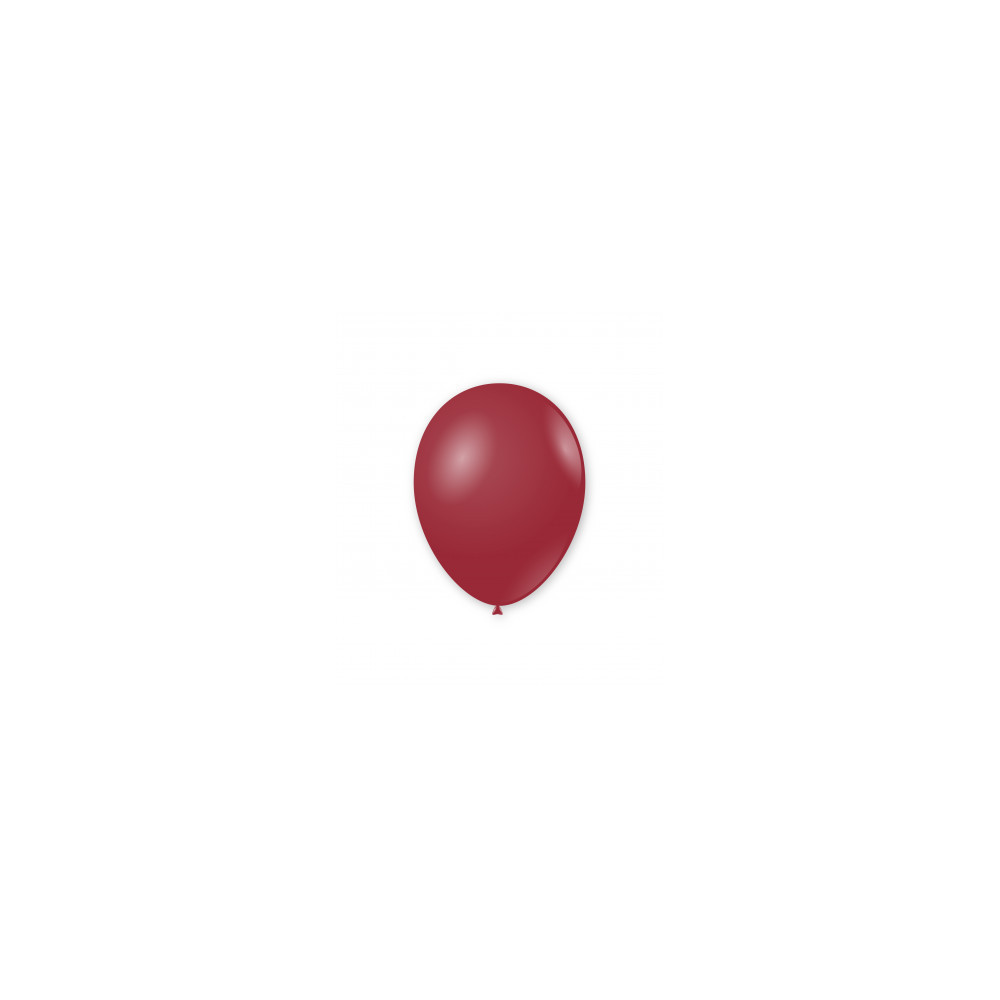 Palloncini pastello 10" - 26 cm Bordò 71 Rocca Fun Factory