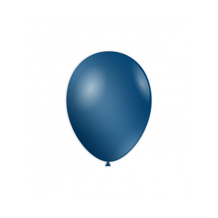 Palloncini metallizzati 10 " -  26 cm blu navy 54 Rocca Fun Factory