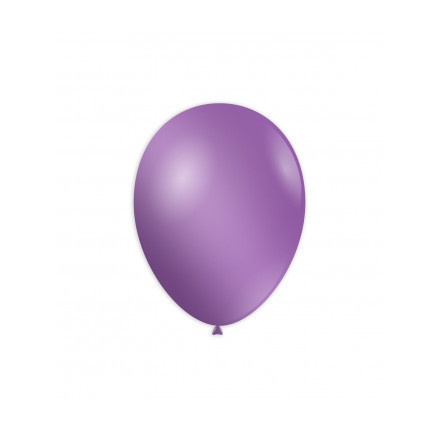 Palloncini metallizzati 10 " -  26 cm lavanda 73 Rocca Fun Factory