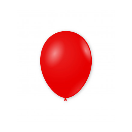 Palloncini pastello 10" - 26 cm Rosso 28  Rocca Fun Factory