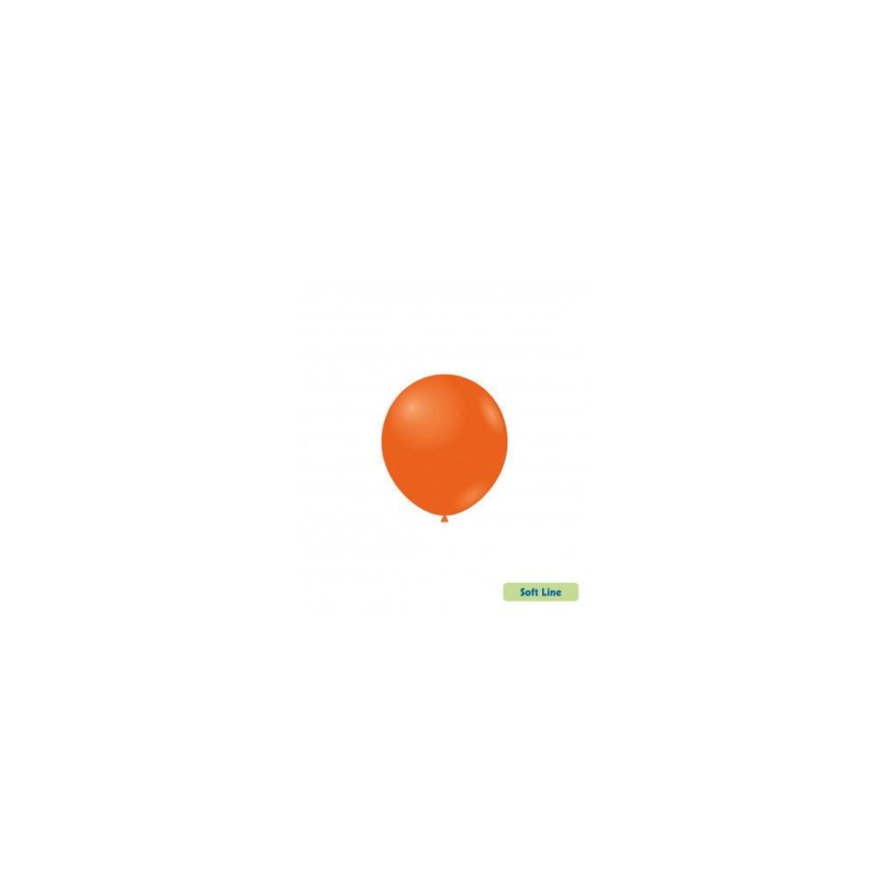 Palloncini Soft Line Pastello 5" - 13cm Arancione 131 100 pz Rocca Fun Factory Palloncini Soft Line Pastello 5" - 13cm Arancione 131 100 pz Rocca Fun Factory