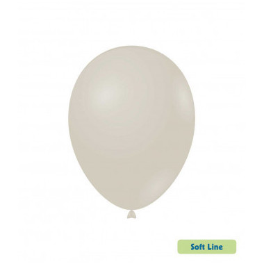 Palloncini Soft Line Pastello 12" - 30 cm Latte 141 50 pezzi Rocca Fun Factory