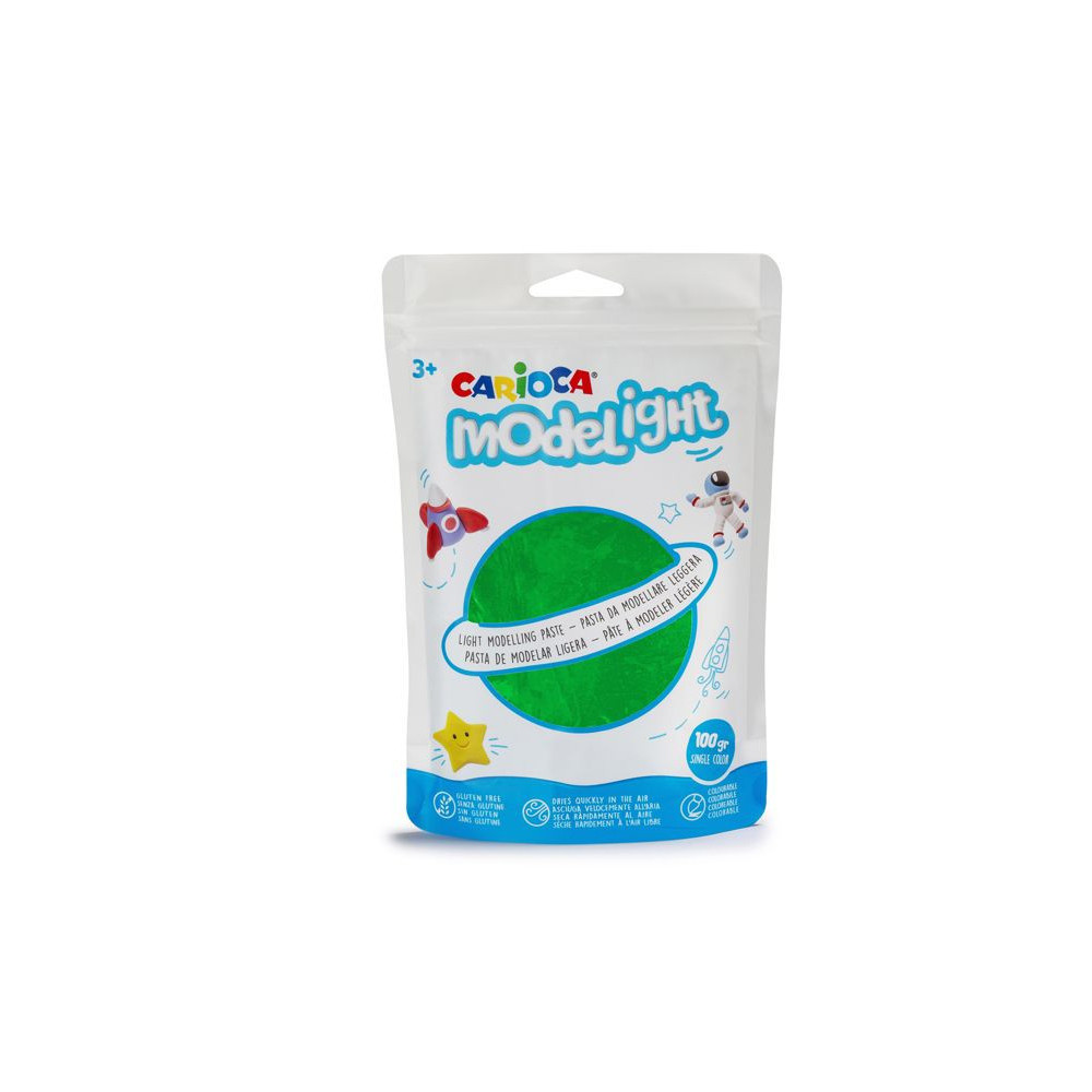 Fommy modellabile plastilina asciugatura aria colore verde 50 grammi carioca modelight Fommy modellabile plastilina asciugatura aria colore verde 50 grammi carioca modelight