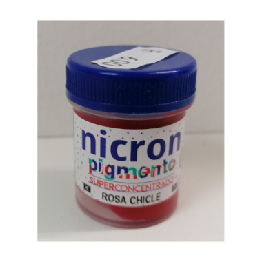 Nicron Pigmento ROSA  CHICLE superconcentrato pasta modellabile colorante 15 g