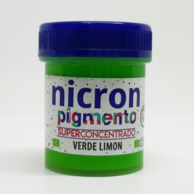 Nicron Pigmento  VERDE LIMONE superconcentrato pasta modellabile colorante 15 g