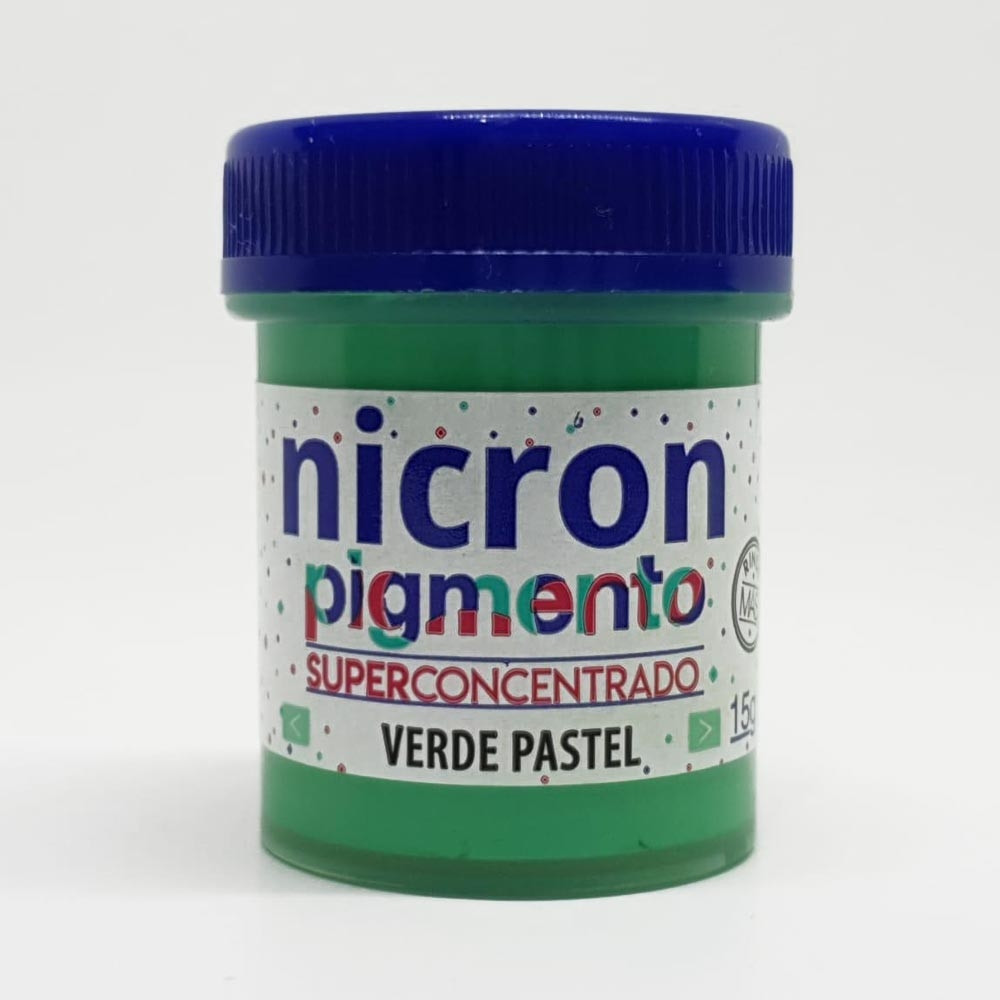 Nicron Pigmento Verde Pastello superconcentrato pasta modellabile colorante 15 g Nicron Pigmento Verde Pastello superconcentrato pasta modellabile colorante 15 g