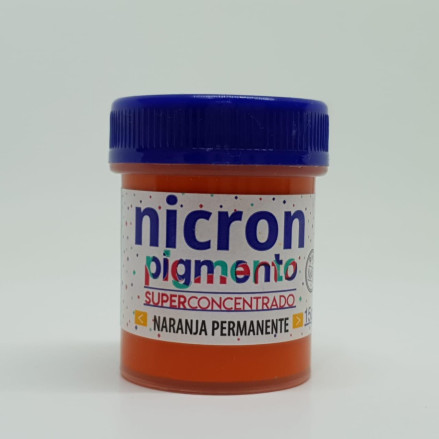 Nicron Pigmento ARANCIONE superconcentrato pasta modellabile colorante 15 g
