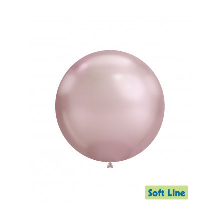 Palloncini Soft Line Chrome 18"- 46cm Glicine 115 20 pezzi  Rocca Fun Factory