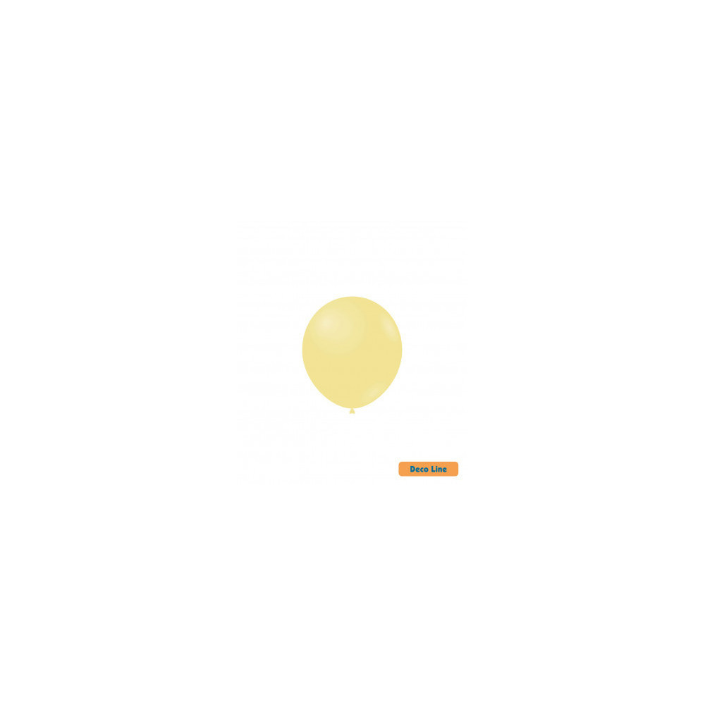 Palloncini Deco Line Pastello 5" Avorio 228 100pz Palloncini Deco Line Pastello 5" Avorio 228 100pz