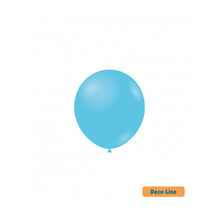 Palloncini Deco Line Pastello 5" Azzurro Cielo 211 100pz