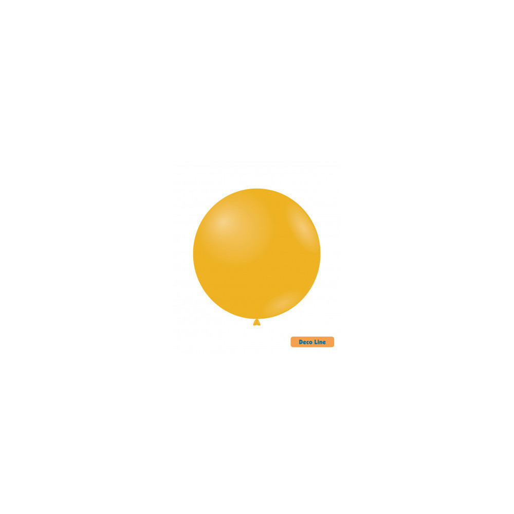 Palloncini Deco Line Pastello 26" Giallo Papaya 229 10pz Palloncini Deco Line Pastello 26" Giallo Papaya 229 10pz