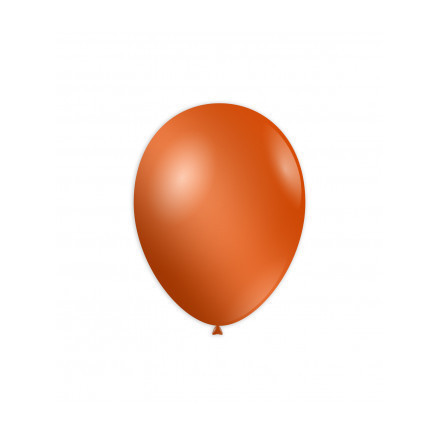 Palloncini metallizzati 10" - 26cm Arancio 70 Rocca Fun Factory