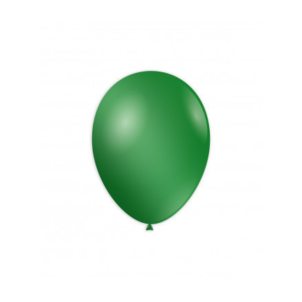 Palloncini metallizzati 10" - 26 cm Verde 86 Rocca Fun Factory