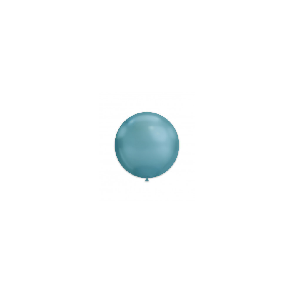 Palloncini Cromati 15" - 38 cm Blu 92 25pz shiny rocca fun factory - Gemar