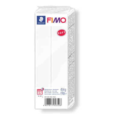 Fimo Staedtler Bianco Soft 454 gr White numero 0 miglior prezzo ingrosso