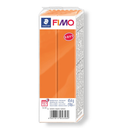 Fimo Arancione Mandarino Soft 454 gr Tangerine n 42