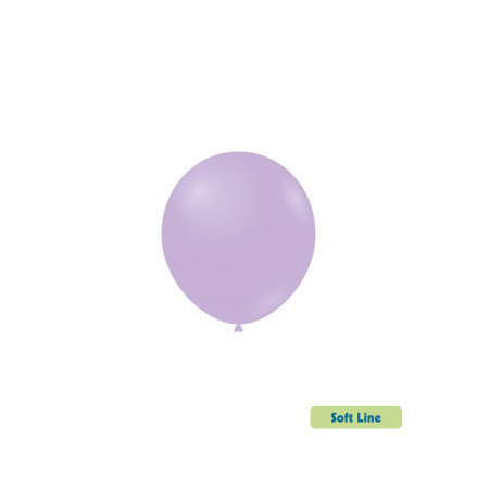 Palloncini Soft Line Pastello 5" - 13 cm Lilla Vintage 151 100 pezzi Rocca Fun Factory
