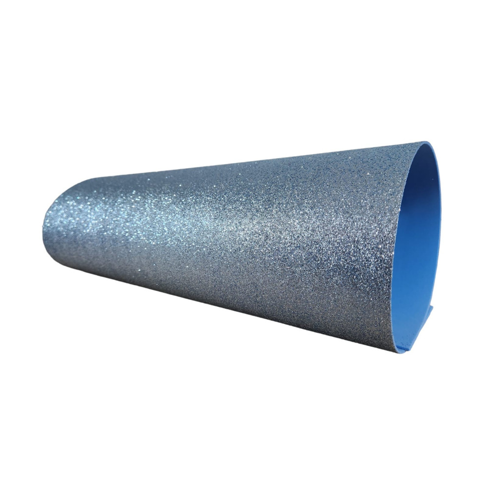 Fogli di fommy Gomma Eva Glitterata 60x40 NON adesiva colore Argento scuro spessore 2 mm Fogli di fommy Gomma Eva Glitterata 60x40 NON adesiva colore Argento scuro spessore 2 mm