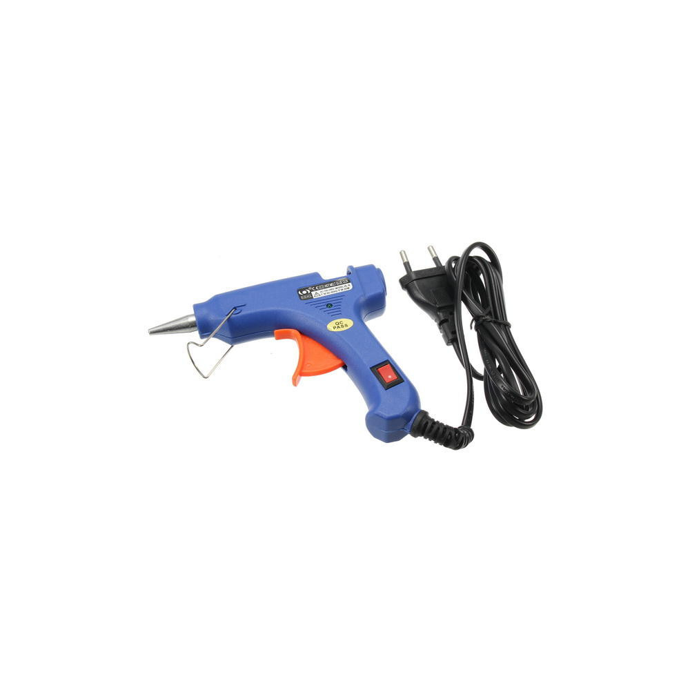 Pistola per stick colla a caldo da 7 mm 20 watt Fai da te artigianato Pistola per stick colla a caldo da 7 mm 20 watt Fai da te artigianato