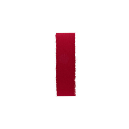 NASTRO CHIFFON 2,5 CM x 20 MT BORDEAUX ROTOLO LE STELLE BOMBONIERE SFRANGIATO