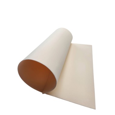 Foglio di Gomma Eva Crepla NON adesiva 60x40 cm spessore 2 mm Bianco Latte