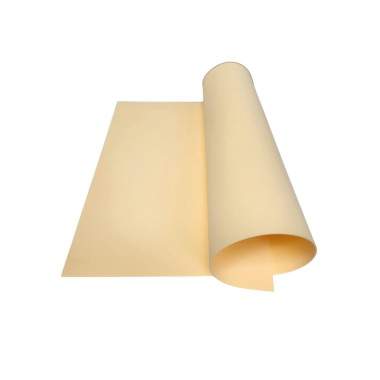 Foglio di Gomma Eva NON adesiva 40 x 60 da 2 mm colore Giallo Crema Chiaro