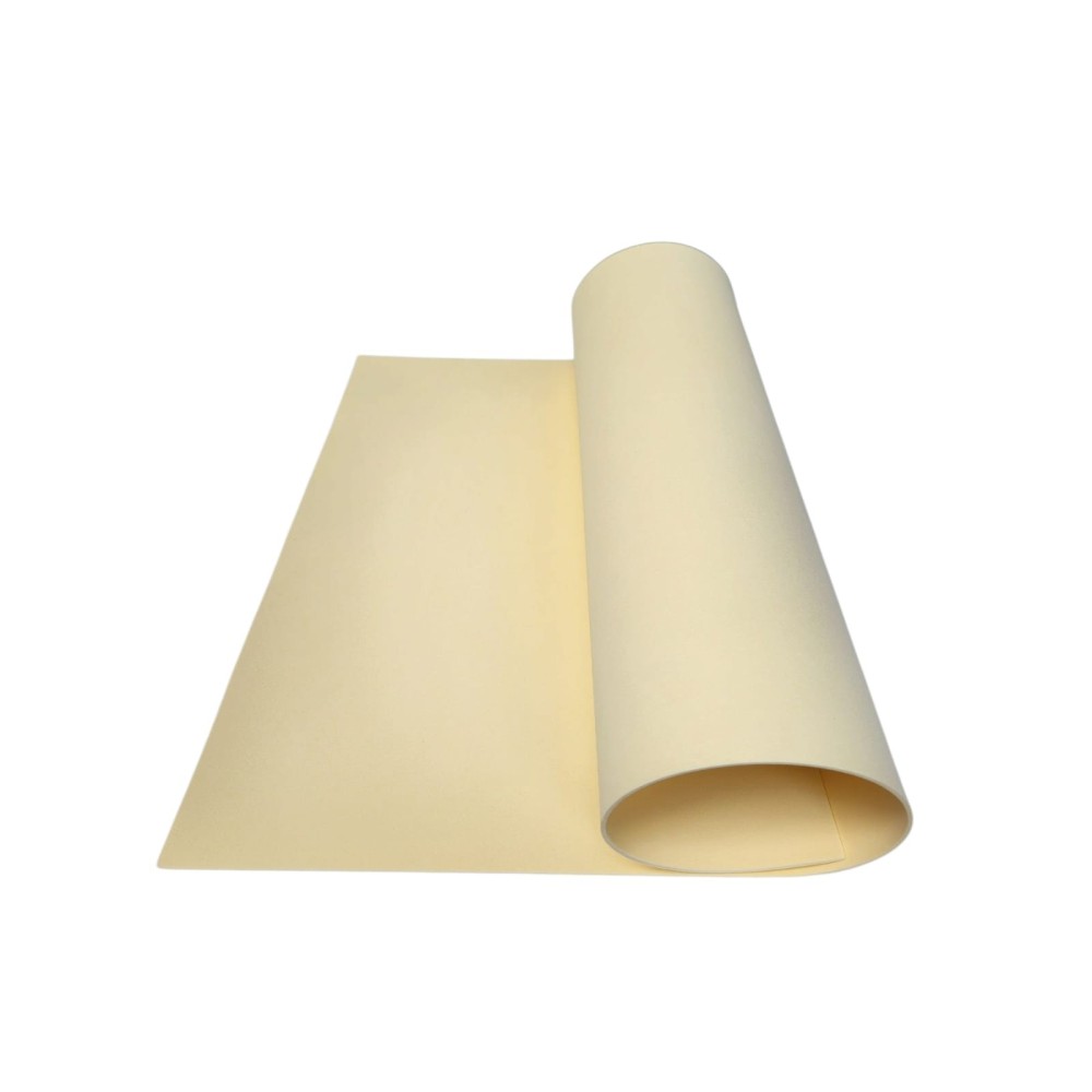 Foglio di Gomma Eva NON adesiva 40 x 60 da 2 mm colore Giallo Pastello Chiaro Foglio di Gomma Eva NON adesiva 40 x 60 da 2 mm colore Giallo Pastello Chiaro