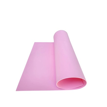 Fogli di Gomma Eva NON adesiva 40 x 60 da 2 mm colore Rosa moosgummi