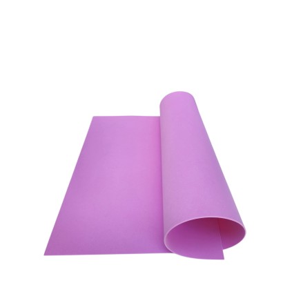 Fogli di Gomma Eva NON adesiva 40 x 60 da 2 mm colore Rosa Confetto moosgummi