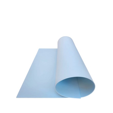 Foglio di Gomma Eva NON adesiva Azzurro Chiaro 40 x 60 da 2 mm