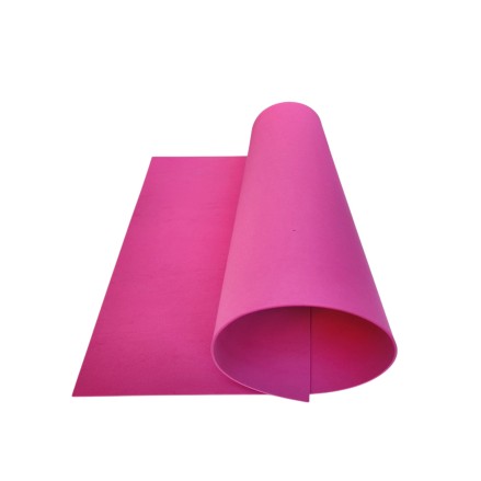 Foglio di Gomma Eva NON adesiva 40 x 60 da 2 mm colore Magenta Crepla